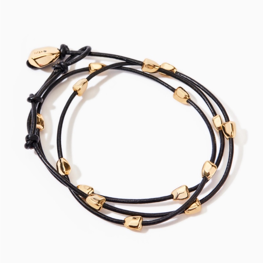 Leather Ulani Wrap Bracelet/Necklace